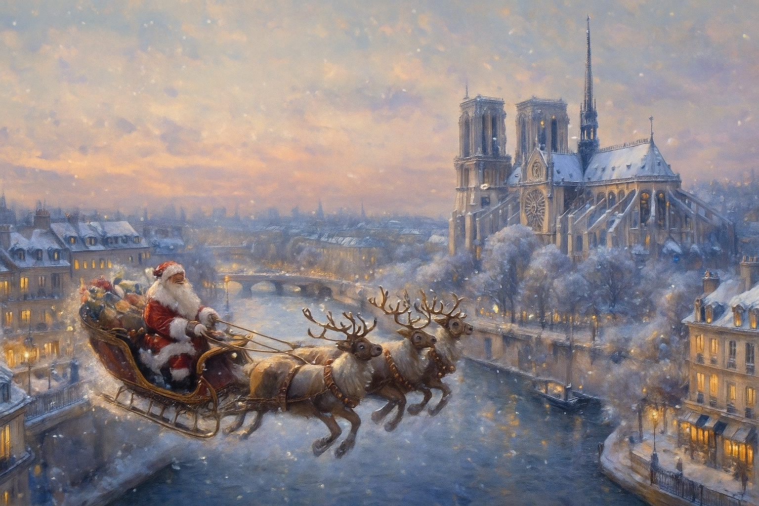Un Cadeau d’Hiver venu de Paris — Annonce de la Nouvelle Collection